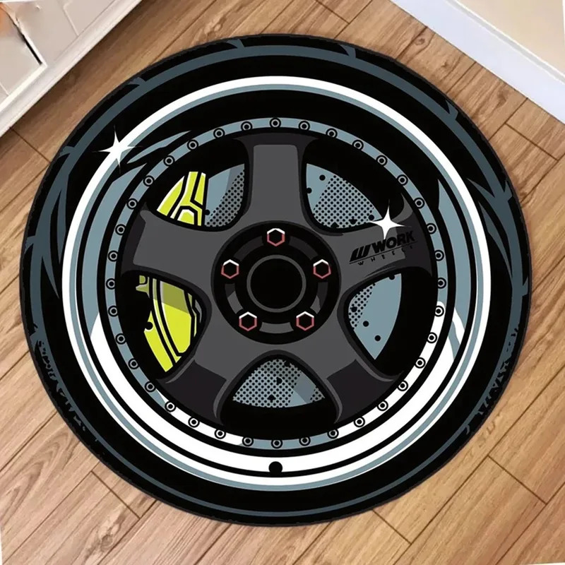 Okrągła poduszka pod koło VIKA – Lighting Mcqueen Bedroom Decor recenzja i cena