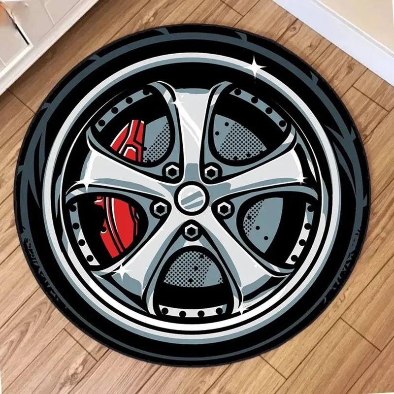 Okrągła poduszka pod koło VIKA – Lighting Mcqueen Bedroom Decor recenzja i cena