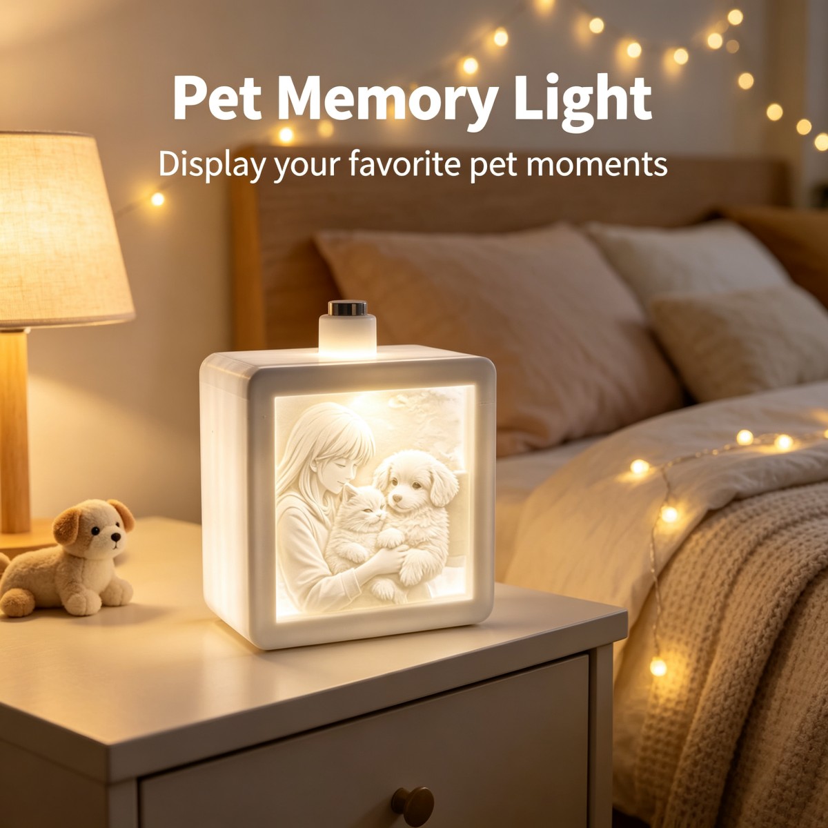 Spersonalizowana lampka nocna  – Lighting Christmas Decor recenzja i cena