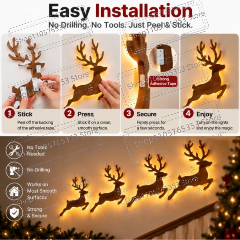 Świąteczne dekoracje z motywem – Up Lighting Decor recenzja i cena