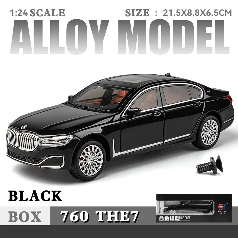 1/24 BMW 760li Alloy Diecast D – Lighting Mcqueen Bedroom Decor recenzja i cena