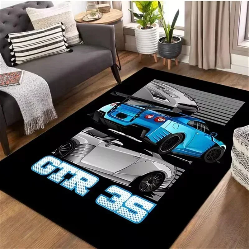 Klasyczny dywan z nadrukiem sa – Lighting Mcqueen Bedroom Decor recenzja i cena