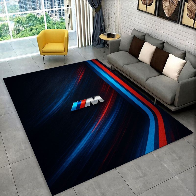 Dywan 3D Retro B-BMW Racing Ca – Lighting Mcqueen Bedroom Decor recenzja i cena